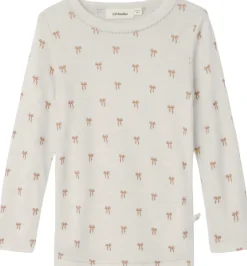 Sale NMFNALU WO/MO LS SLIM TOP LIL Børn Uld