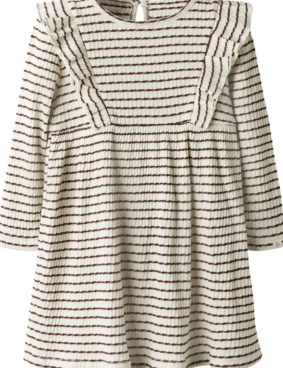 Børn Lil' Atelier Kjoler>NMFOSOPHIA LS DRESS LIL