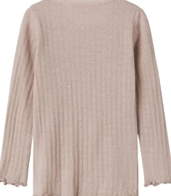 Online NMFWOSSA WO/SI RIB LS TOP Børn Overdele