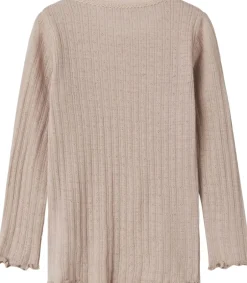 Online NMFWOSSA WO/SI RIB LS TOP Børn Overdele