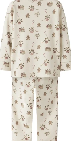 Børn Lil' Atelier Nattøj>NMNLAYO GIT LS NIGHTSET LIL