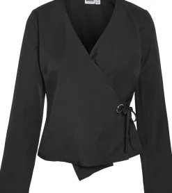 NMVICK L/S WRAP EYELET TOP-Noisy may Hot