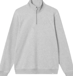 Nørregaard Tonal Half-Zip Sweatshirt-Les Deux Discount