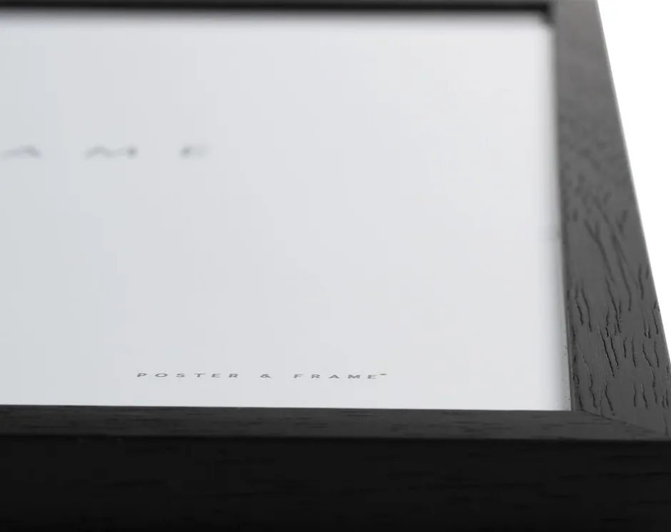 Poster & Frame Plakater & Rammer>Oak black