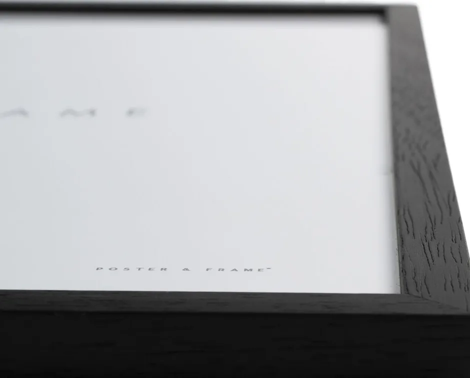 Poster & Frame Plakater & Rammer>Oak black