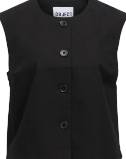 Dame Object Blazere & Veste>OBJAURA RE WAISTCOAT 139