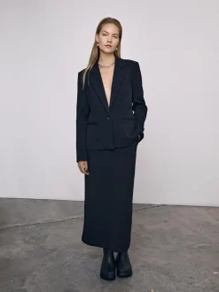 OBJLISA L/S BUTTON BLAZER NOOS-Object Best