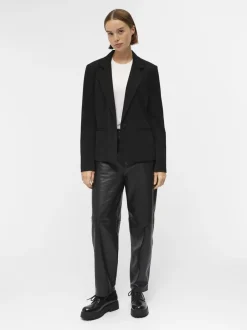 OBJLISA L/S BUTTON BLAZER NOOS-Object Best