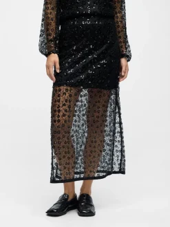 OBJMAISY HW LONG SKIRT 141-Object Hot