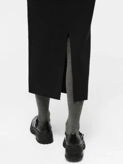 Hot OBJREYNARD HW KNIT SKIRT NOOS Dame Nederdele