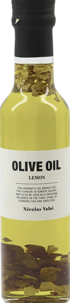 Olivenolie 99,5% med citronskal og citronaroma, 25 cl.-Nicolas Vahé Outlet