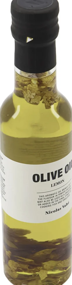 Olivenolie 99,5% med citronskal og citronaroma, 25 cl.-Nicolas Vahé Outlet