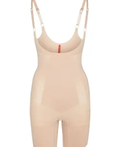 Dame Spanx Shapewear>OnCore Open-Bust Mid-Thigh Bodysuit