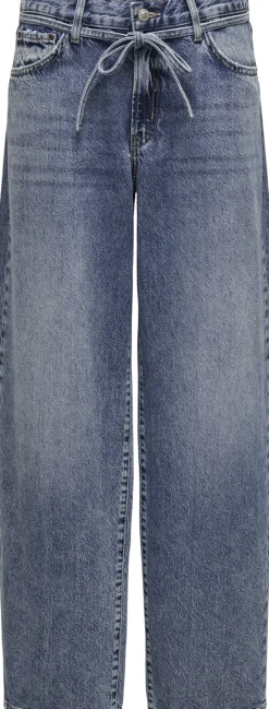 Dame ONLY Jeans>ONLGIANNA MW BALLOON DNM JEANS DOT