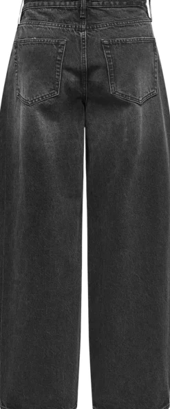 Best ONLGIANNA MW STRAIGHT DOT980 DNM Dame Jeans|Jakker & Frakker