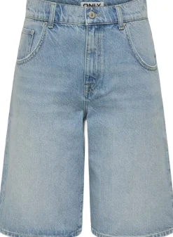 Dame ONLY Shorts>ONLMATE REG BAGGY LONG SHORTS DNM N
