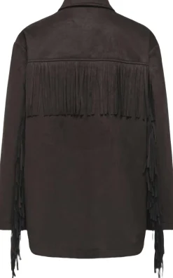 ONLWILLA FRINGES FAUX SUEDE JACKET-ONLY Hot