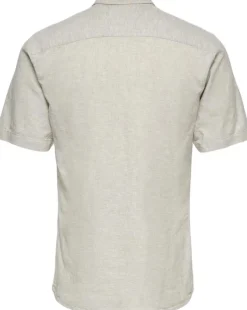 Outlet ONSCAIDEN LIFE SS SOLID LINEN SHIRT Skjorter