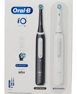 Braun Elektronik>Oral-B iO Series 4 Duo Matt Black/Quite White
