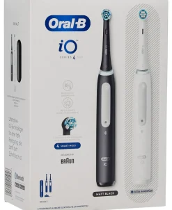 Braun Elektronik>Oral-B iO Series 4 Duo Matt Black/Quite White