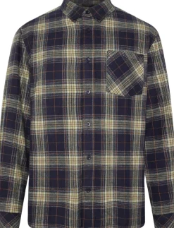 Hot Organic Cotton Checked Flannel Shirt GOTS Skjorter
