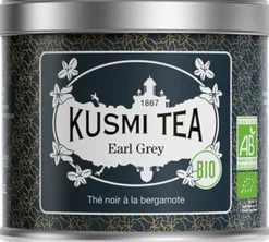 Kusmi Tea Te>Organic Earl Grey - Metal tin 100gr/3.5oz.