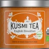 Kusmi Tea Te>Organic English Breakfast - Metal tin 100gr/3.52oz.