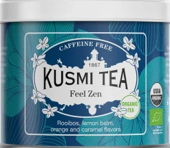 Organic Feel Zen Original - Metal tin 100gr/3.5oz.-Kusmi Tea Hot