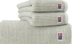 Original Towel White/Vintage Green Striped-Lexington Online