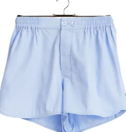 Dame Hay Nattøj>Outline Pyjama Shorts-M/L-Soft blue