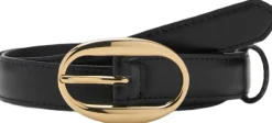 New Oval buckle belt Dame Bælter
