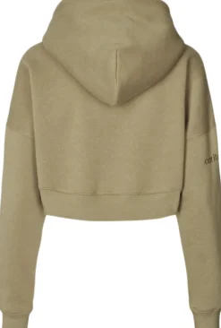 Oversized Crop hættetrøje-Carite Hot