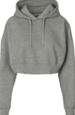 Outlet Oversized Crop hættetrøje Dame Trøjer & Sweatshirts|Sport