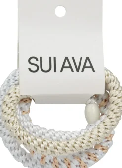 Dame SUI AVA Håraccessories>4-pack Basic Essentials Elastics