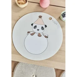 Clearance Panda Pompom Dækkeserviet Børn Børneservice