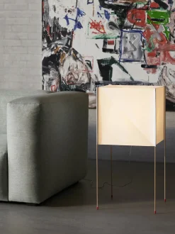 Hay Gulvlamper>Paper Cube Floor Lamp-ECOPET Paper