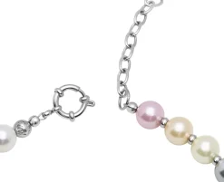 Clearance Pastel Necklace with Stainless Steel Smykker
