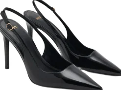 Dame MANGO Snøresko>Patent heeled shoes