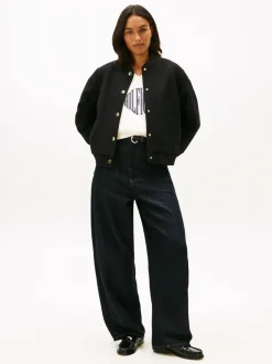 Patent Leather Block Heel Loafers-Tommy Hilfiger Online