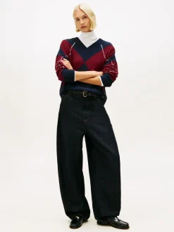 Patent Leather Cushioned Loafers-Tommy Hilfiger Outlet