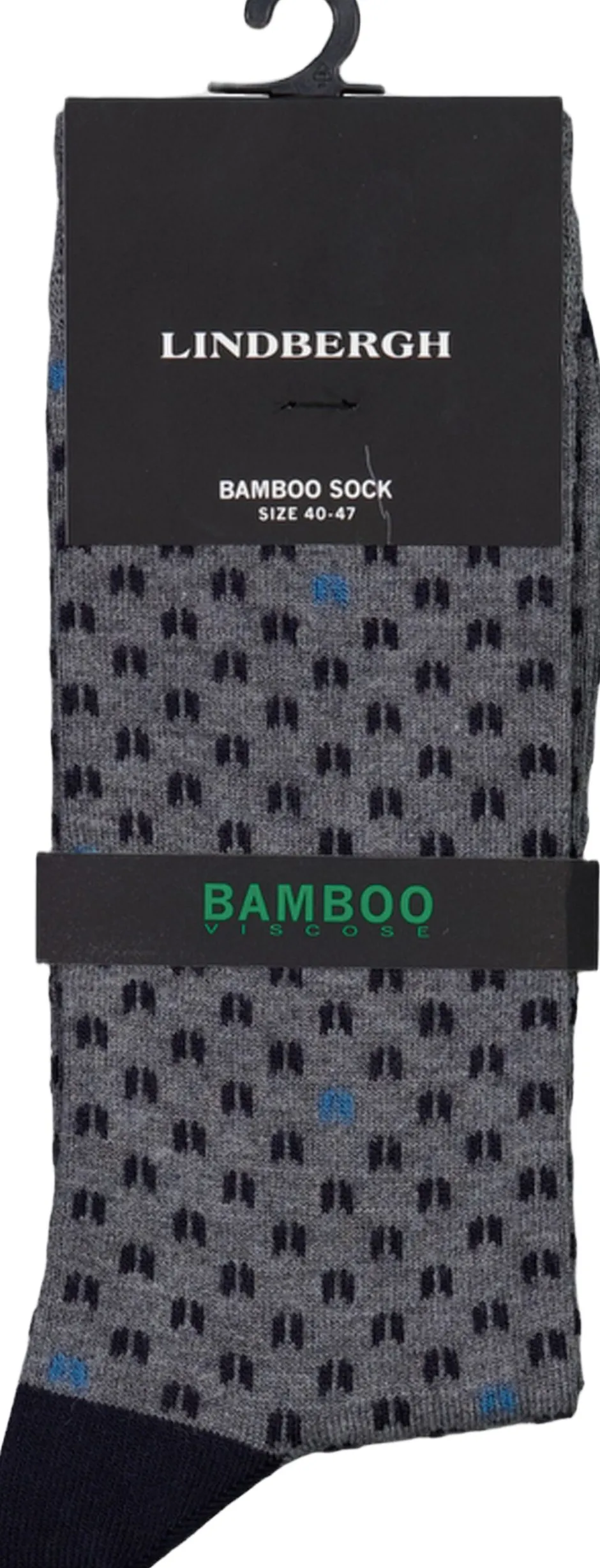 Pattern bamboo sock-Lindbergh New