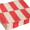 Pattern Napkins-Set of 20 Lunch-Off-white and red-Hay Best
