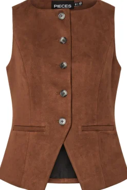Clearance PCRAKEL BRUSHED VEST Dame Blazere & Veste