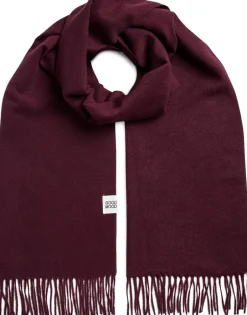 Dame Pieces Halstørklæder & Tørklæder>PCRASMIN LONG SCARF W. PATCH BC