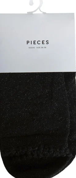 Best PCSEBBY GLITTER LONG 1 PACK SOCKS N Dame Strømper