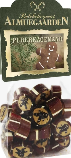 Sale Peberkagemand bolcher med smag af peberkage Søde Sager|Juleslik