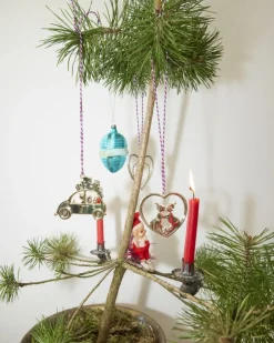 Perle Hjerte H6. 5 forsølvet-Rosendahl New