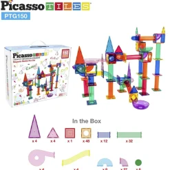 Picasso Tiles 150pc Marbl-Legetøj Outlet
