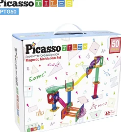 Børn Legetøj Konstruktionslegetøj>Picasso Tiles 50pc Marble