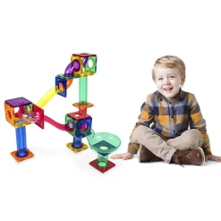 Børn Legetøj Konstruktionslegetøj>Picasso Tiles 50pc Marble